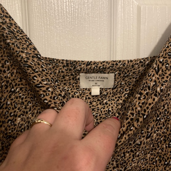 *NWOT* Gentle Fawn leopard print Anisa tank - Picture 2 of 5